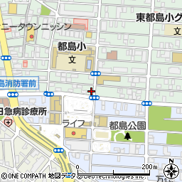 上野　音楽学園周辺の地図