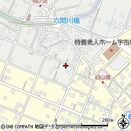 静岡県浜松市中央区雄踏町山崎3809周辺の地図