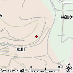 愛知県南知多町（知多郡）豊浜（東山）周辺の地図