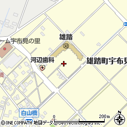 静岡県浜松市中央区雄踏町宇布見7410周辺の地図