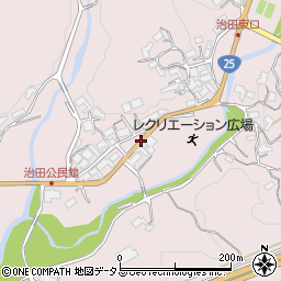 治田周辺の地図