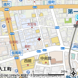 静岡県浜松市中央区鍛冶町318周辺の地図