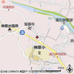 榊原中央集会所周辺の地図