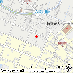 静岡県浜松市中央区雄踏町山崎3807周辺の地図