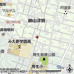 三重県津市柳山津興1426周辺の地図