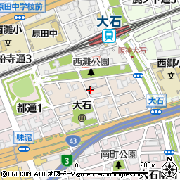 兵庫県神戸市灘区大石北町6-8周辺の地図
