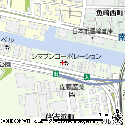 株式会社シマブンコーポレーション　神戸工場周辺の地図