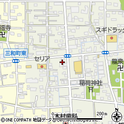 静岡県浜松市中央区飯田町815周辺の地図