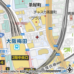 KEN S CAFE TOKYO 梅田店周辺の地図