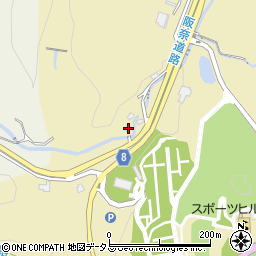 大阪府大東市龍間1622-1周辺の地図