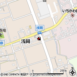ＪＡセルフ浅羽ステーションＳＳ周辺の地図