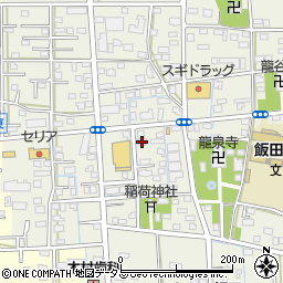 静岡県浜松市中央区飯田町953周辺の地図