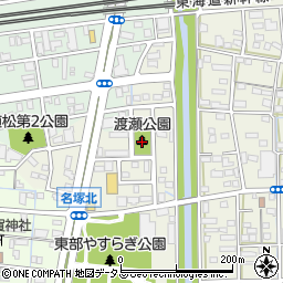 渡瀬公園周辺の地図