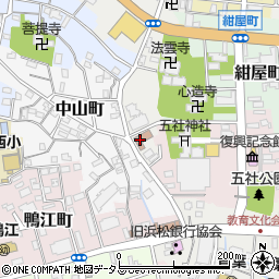 浜松西　年金事務所周辺の地図