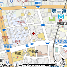 名鉄協商浜松鍛冶町駐車場周辺の地図