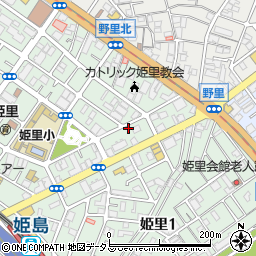 生晃栄養薬品倉庫周辺の地図