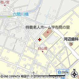 静岡県浜松市中央区雄踏町宇布見9477周辺の地図