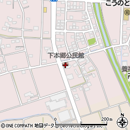 下本郷公民館周辺の地図