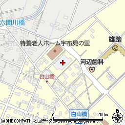 静岡県浜松市中央区雄踏町宇布見9483周辺の地図