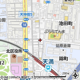 有限会社富山商事　本店周辺の地図