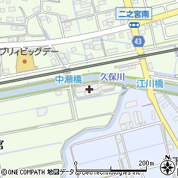 磐田産業株式会社　苛性部周辺の地図