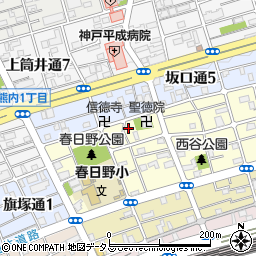 市成マンション周辺の地図