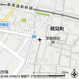 静岡県浜松市中央区鶴見町1644周辺の地図
