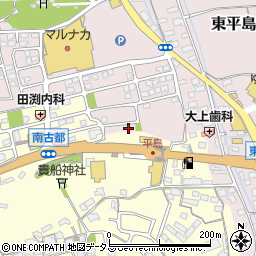 岡山県岡山市東区東平島1630-7周辺の地図