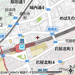 ドルフ灘スタツィオ周辺の地図