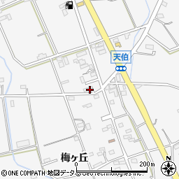 愛知県豊橋市天伯町梅ヶ丘20周辺の地図