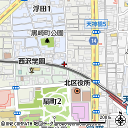 栄光社周辺の地図