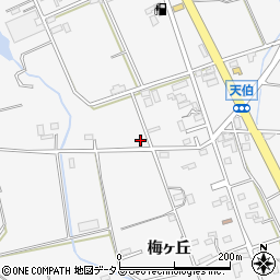 愛知県豊橋市天伯町梅ヶ丘16周辺の地図