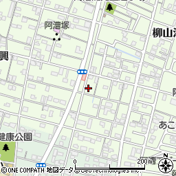 三重県津市柳山津興361周辺の地図