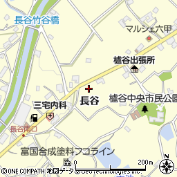 兵庫県神戸市西区櫨谷町長谷106周辺の地図
