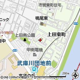 上田東町住宅周辺の地図