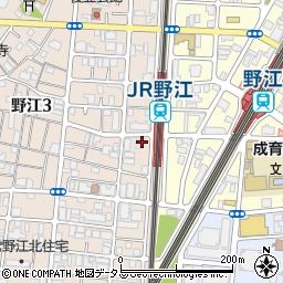野江スリーマンション周辺の地図