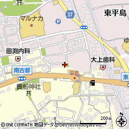 岡山県岡山市東区東平島1630周辺の地図
