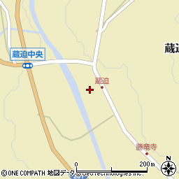 広島県山県郡北広島町蔵迫50周辺の地図