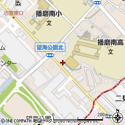 兵庫県播磨町（加古郡）古宮（阪留）周辺の地図