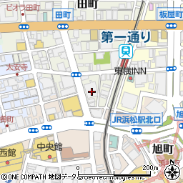 静岡県浜松市中央区田町330周辺の地図