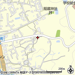 奈良県生駒市小明町886-10周辺の地図