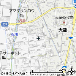 静岡県磐田市海老塚701周辺の地図