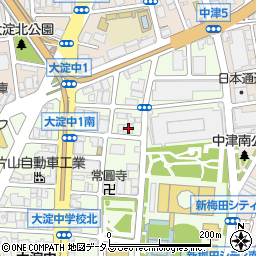 日本電商周辺の地図