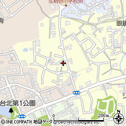 奈良県生駒市小明町648周辺の地図
