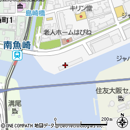 株式会社カンキ　東灘営業所周辺の地図