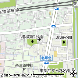 クレトイシ株式会社　浜松営業所周辺の地図