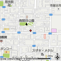 ルイシャトレ城東関目フォレストタワー周辺の地図
