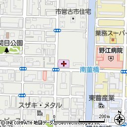 大阪市立城東屋内プール周辺の地図