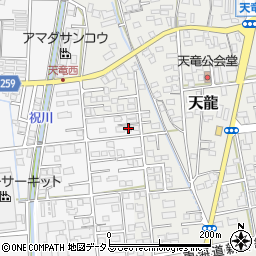 静岡県磐田市海老塚702周辺の地図