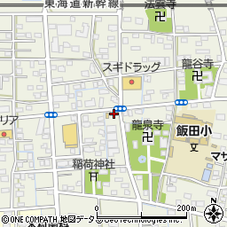 静岡県浜松市中央区飯田町960周辺の地図